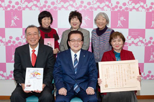 でかにんにく協議会 県商工会連合会会長賞を受賞