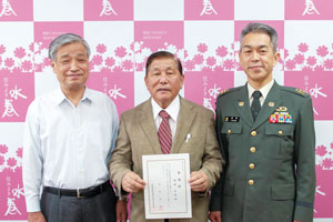 自衛官募集相談員を任命