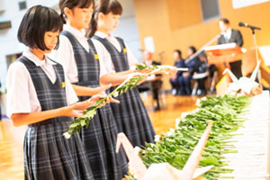 水巻町戦没者合同慰霊祭