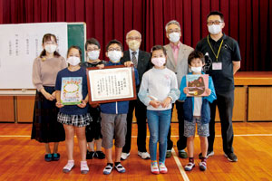 吉田小学校の3年生