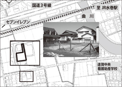 立屋敷 地図