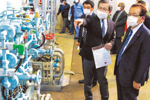 鯨瀬排水機場現地見学会