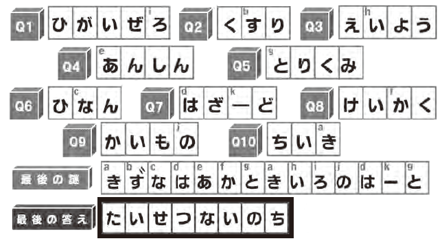 こたえあわせの画像1