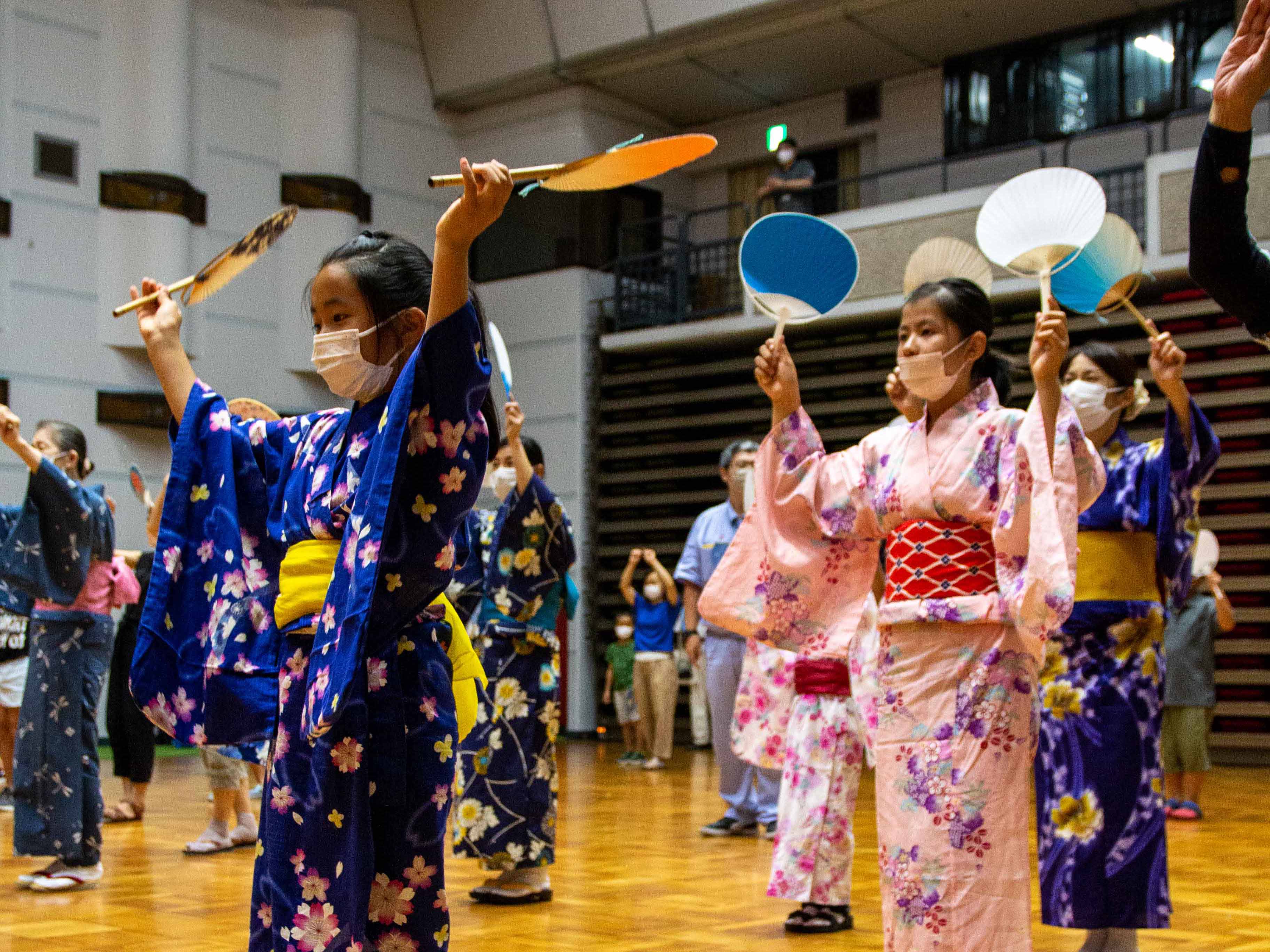 盆踊り講習会の写真
