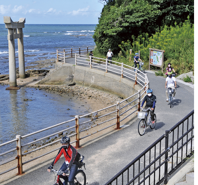 サイクリングロードの画像3