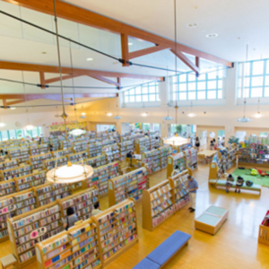 水巻町図書館の画像