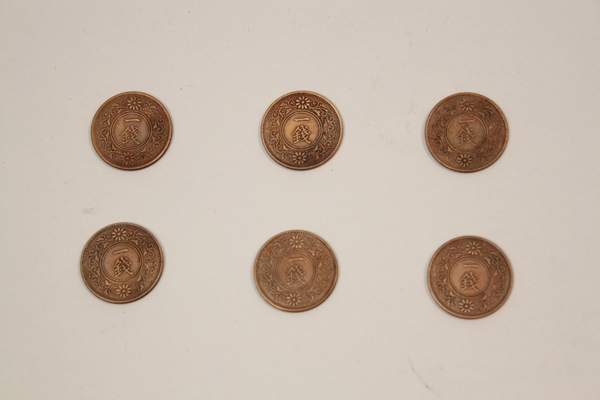 桐一銭青銅貨の画像