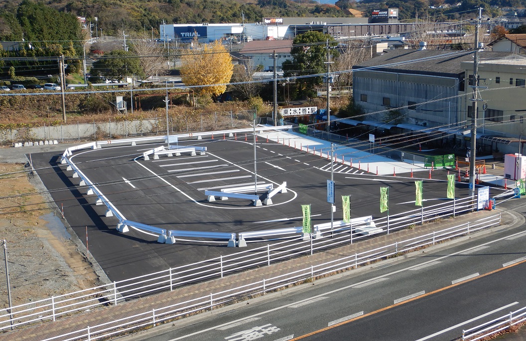 東水巻駅西口送迎ロータリー