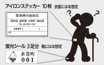アイロンステッカー・蛍光シールの画像