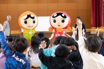 贈呈式の様子