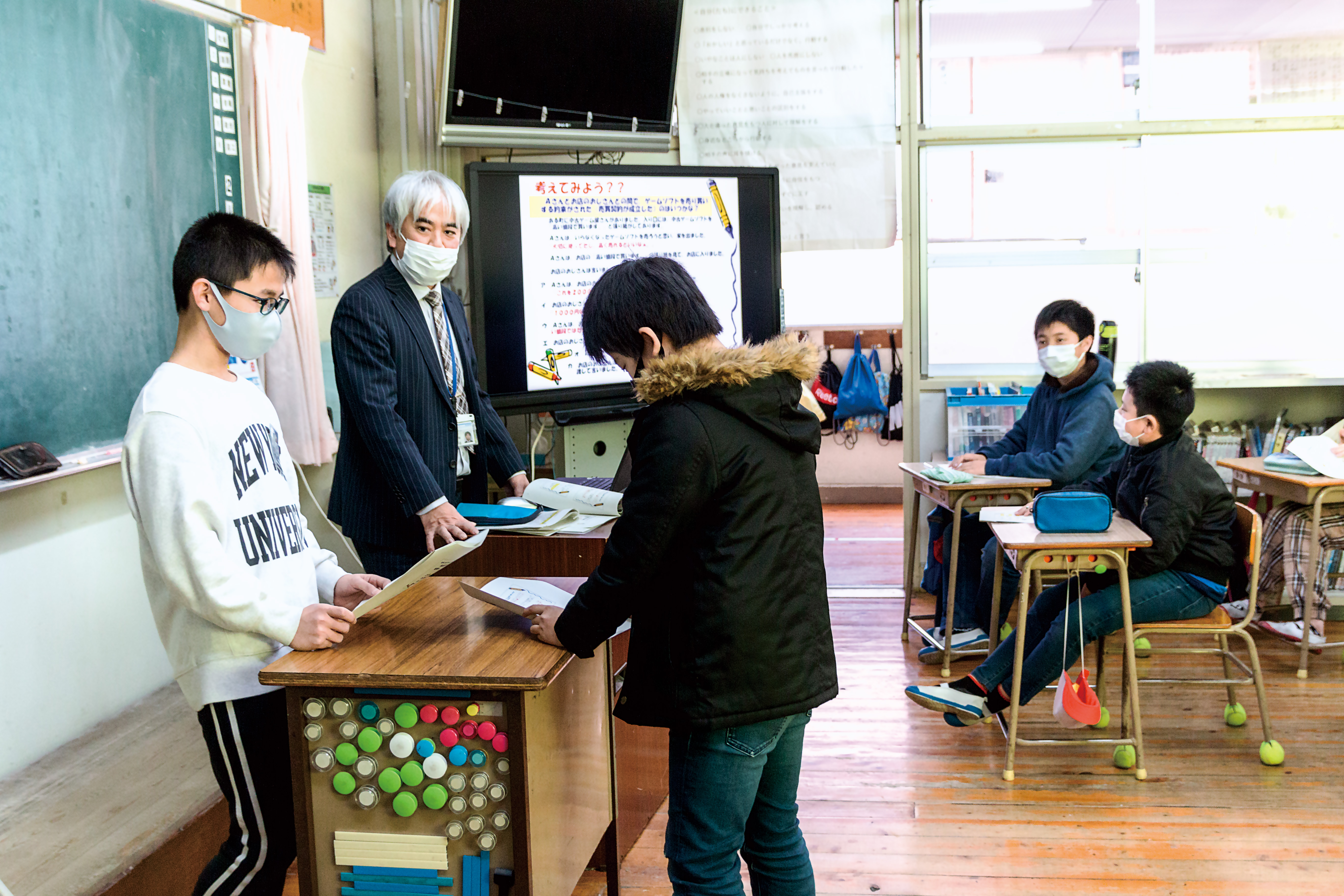 学校の様子