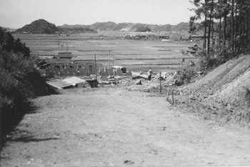 古賀県住建築現場<昭和30から40年撮影>
