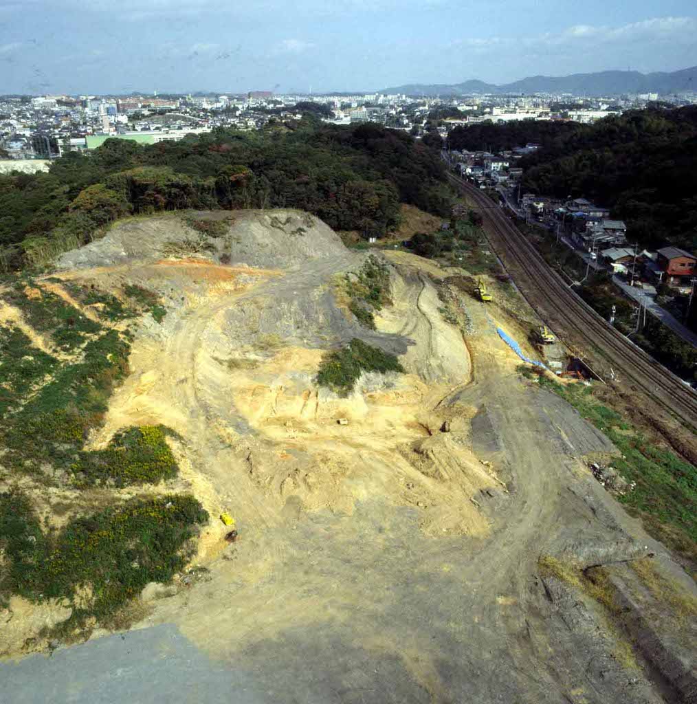 宮尾遺跡A地点全景